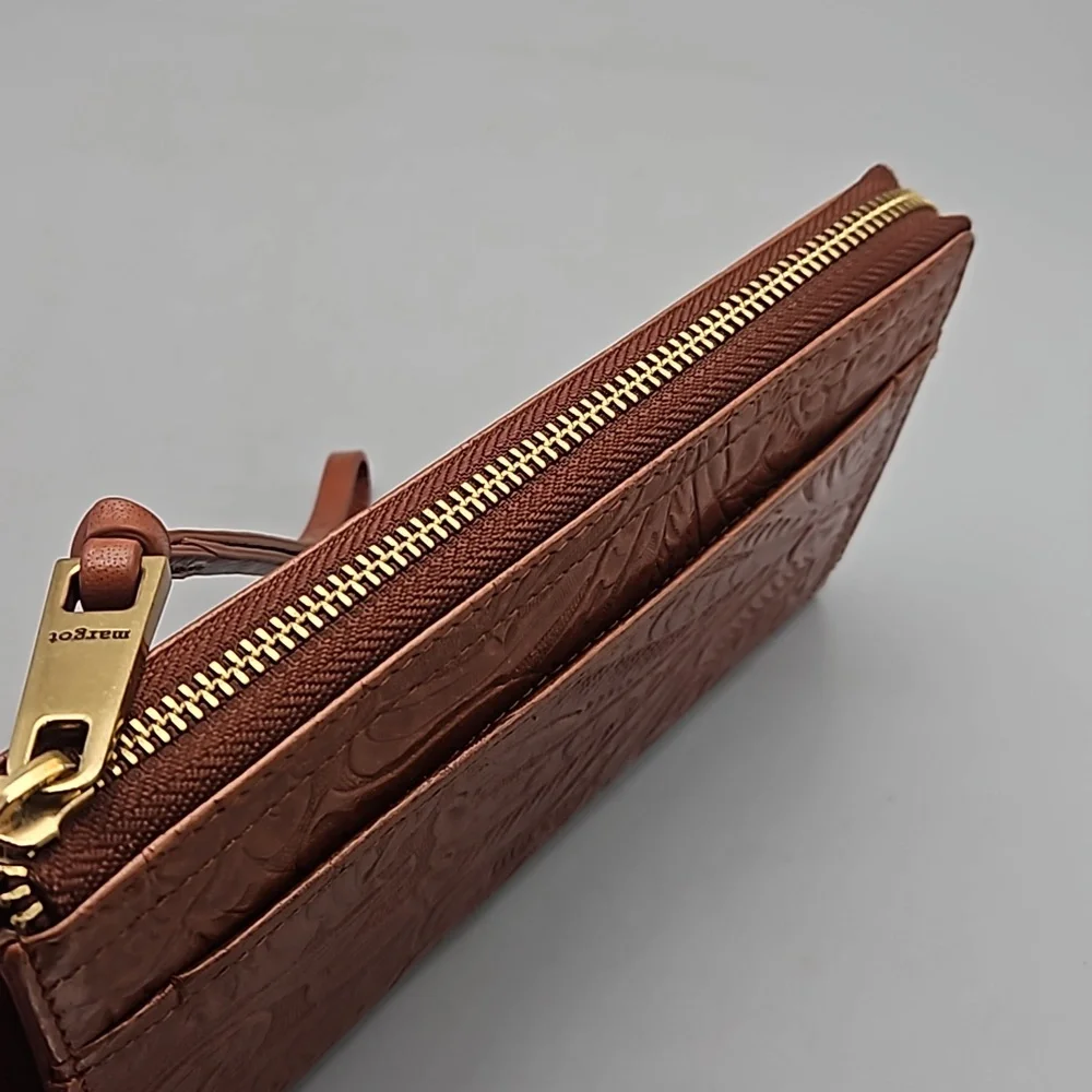 Margot New York Tooled Leather Wallet - Picture 3 of 11